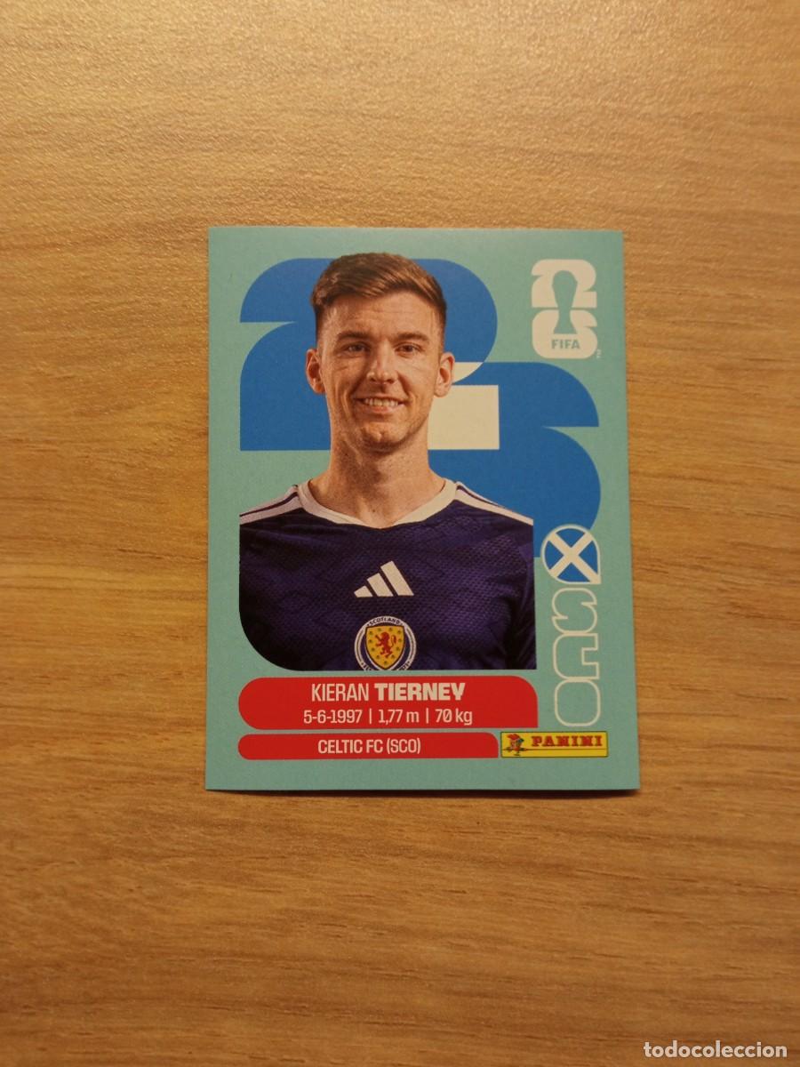 Fu&szlig;ball-Sticker: Tierney, cromo 4, Escocia, mundial 2026, Panini