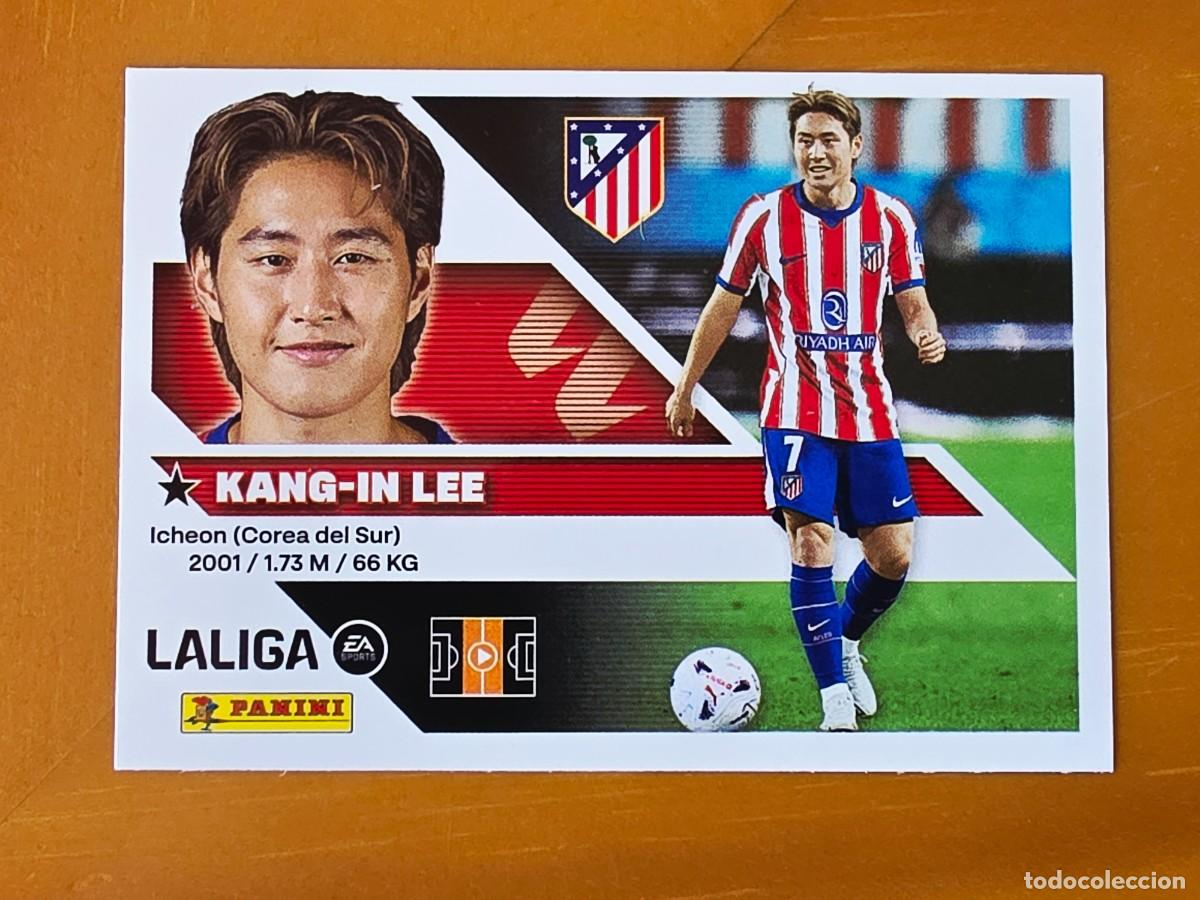 Cromos de f&uacute;tbol: &Uacute;ltimos Fichajes 20 Kang-In Lee, Atl&eacute;tico de Madrid, Panini Ediciones Liga Este 2026 2027 26 27