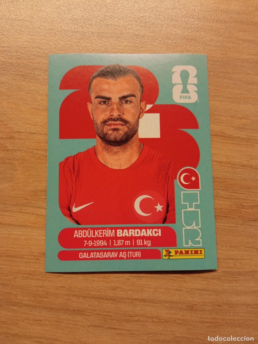 Cromos de f&uacute;tbol: Bardakci, cromo 5, Turqu&iacute;a, mundial 2026, Panini