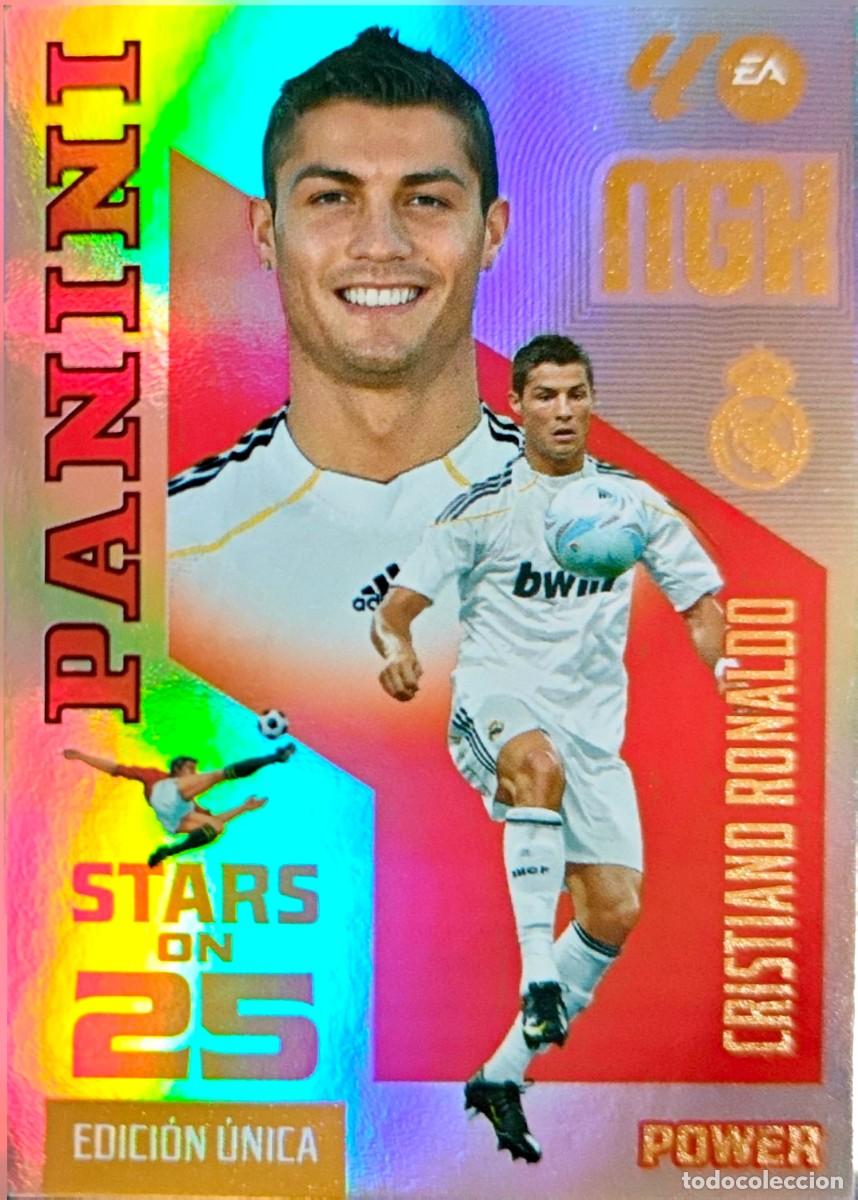 Cromos de f&uacute;tbol: 442 P 442P Ronaldo - Real Madrid - Stars on 25 POWER UNICA - PANINI Megacracks MGK 2026 2027 26 27