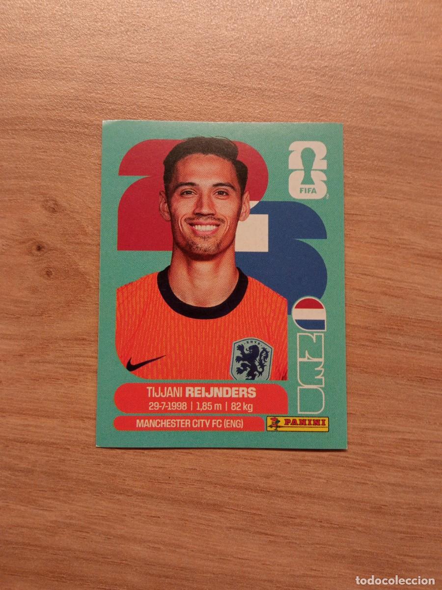 Cromos de f&uacute;tbol: Reijnders, cromo 10, Holanda, mundial 2026, Panini
