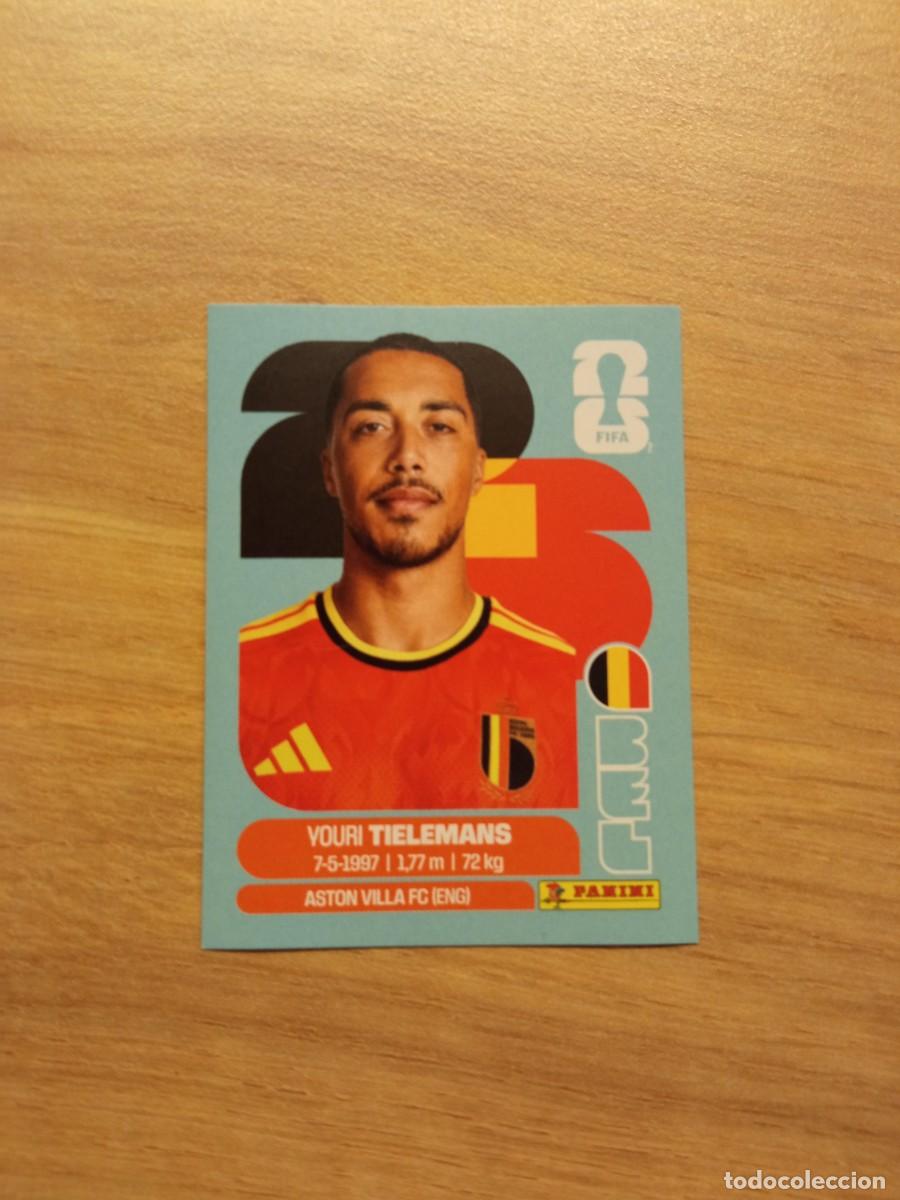 Cromos de f&uacute;tbol: Tielmans, cromo 9, B&eacute;lgica, mundial 2026, Panini