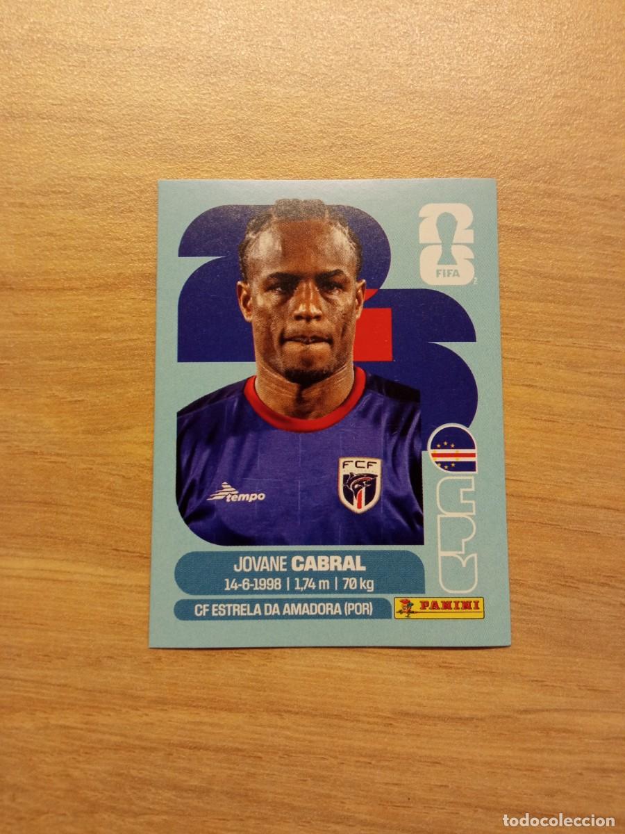 Cromos de f&uacute;tbol: Cabral, cromo 16, Cabo Verde, mundial 2026, Panini