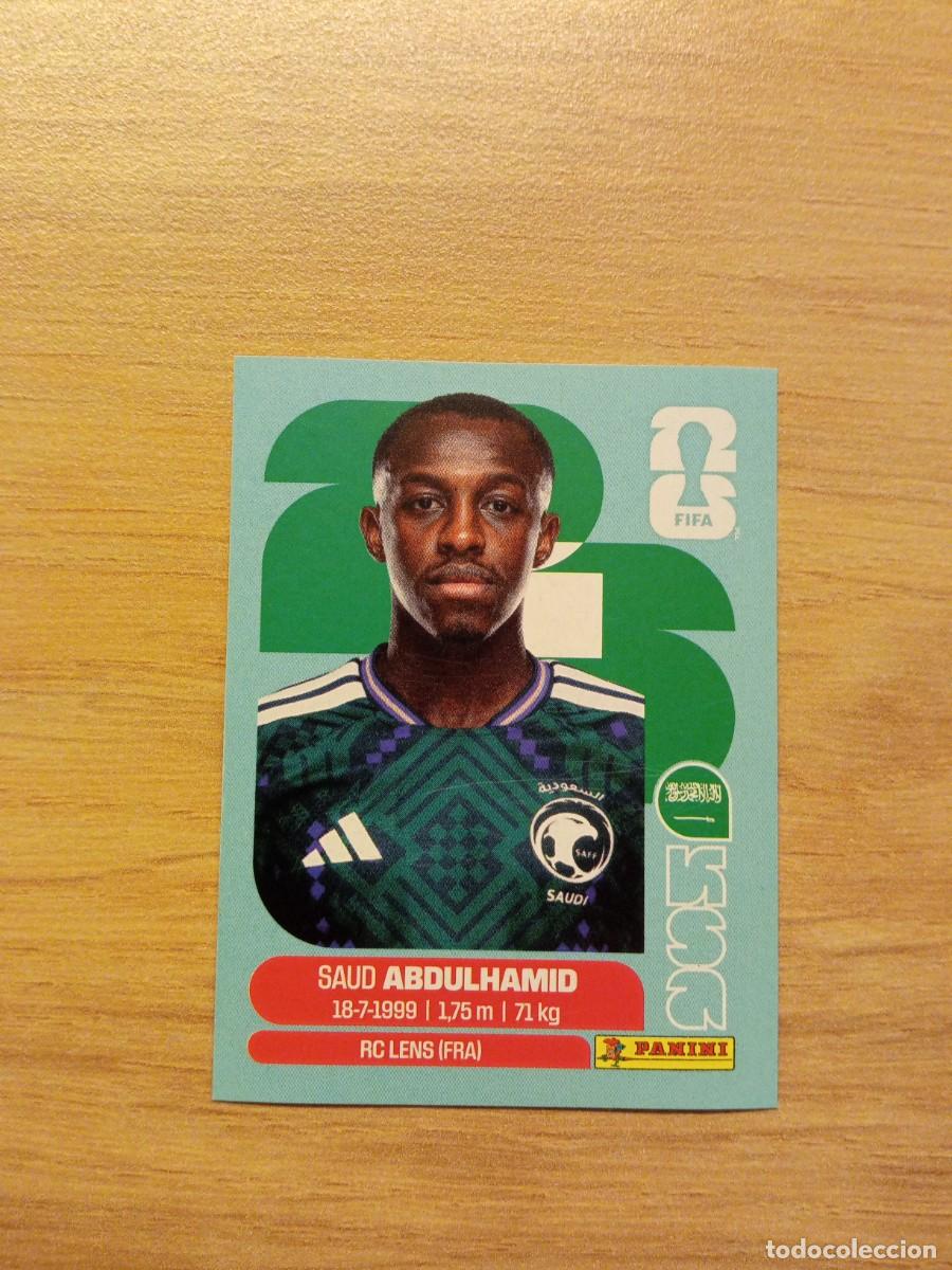 Cromos de f&uacute;tbol: Abdulhamid, cromo 4, Arabia, mundial 2026, Panini