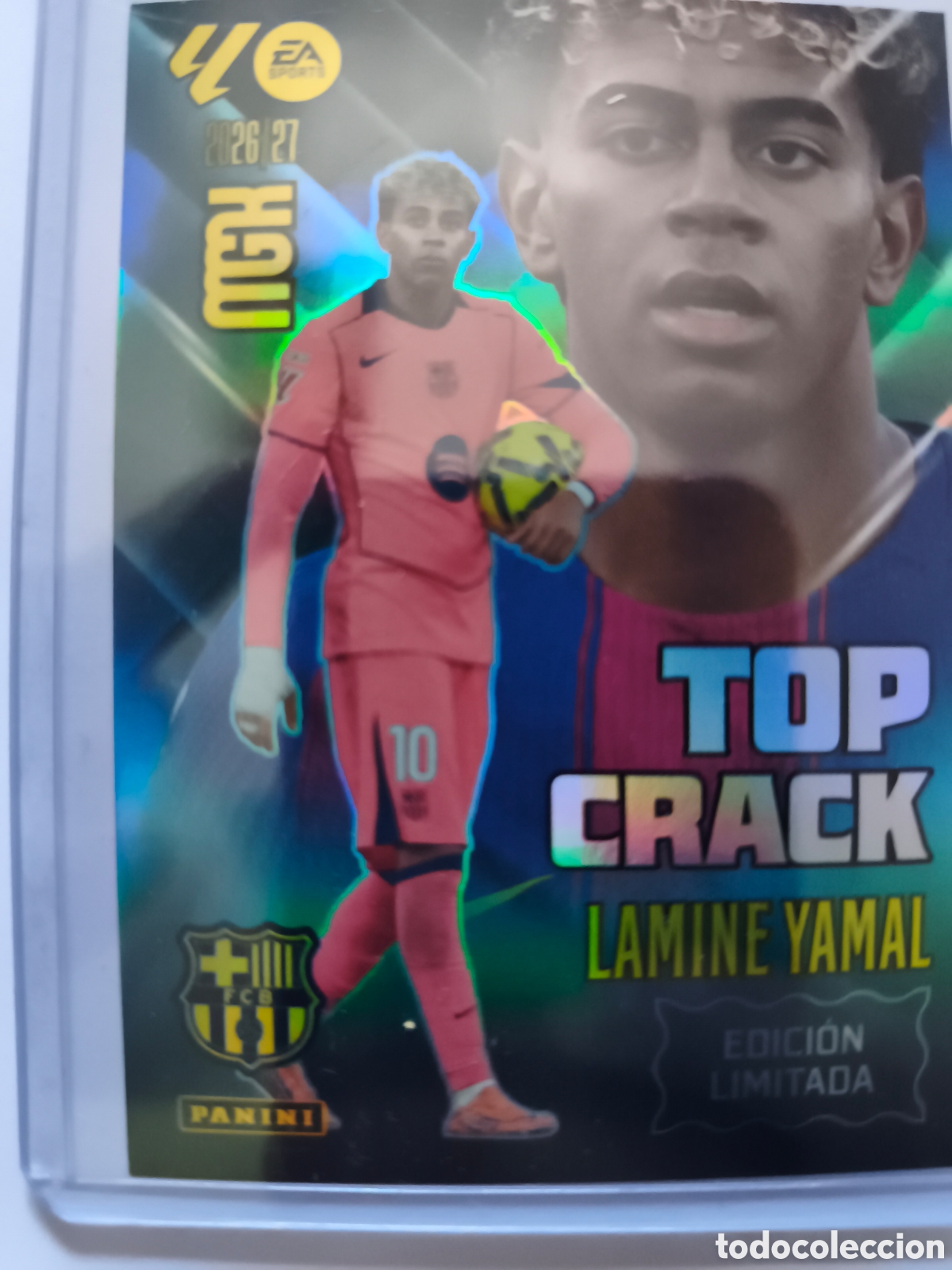 Fu&szlig;ball-Sticker: MGK LAMINE YAMAL 26-27 TOP CRACK