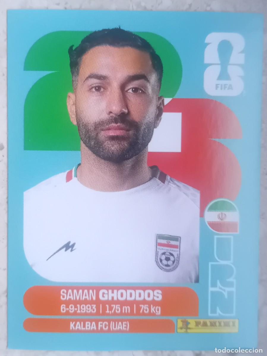 Cromos de f&uacute;tbol: Figurina Panini 2026 Cromo World Cup Usa Mundial 2026 Saman Ghoddos Iran n IRN 12