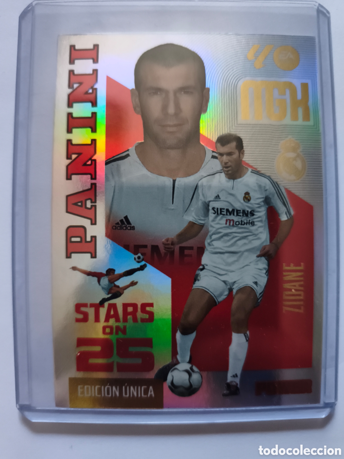 Cromos de f&uacute;tbol: MGK 26-27 STARS ON 25 ZIDANE