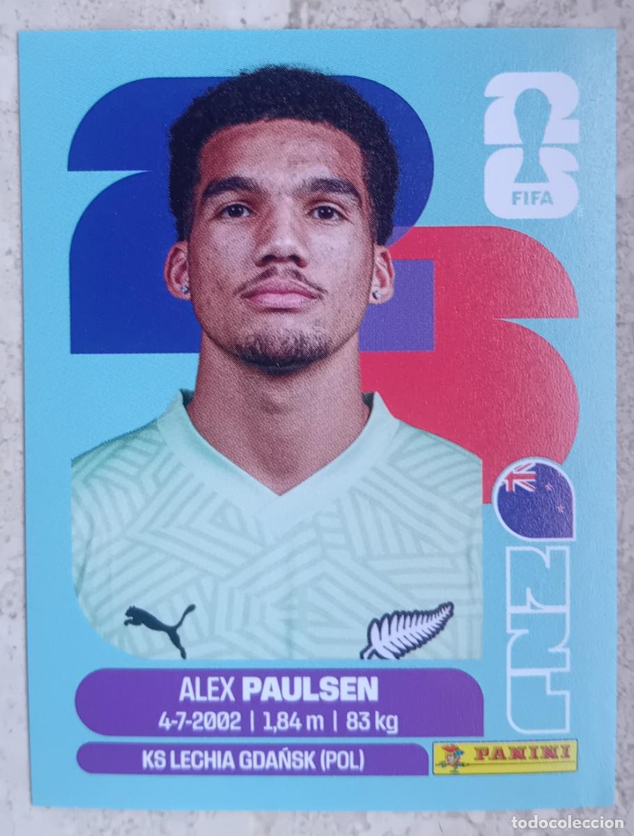 Cromos de f&uacute;tbol: Figurina Panini 2026 Cromo World Cup Usa Mundial 2026 Alex Paulsen New Zeland n NZL 3