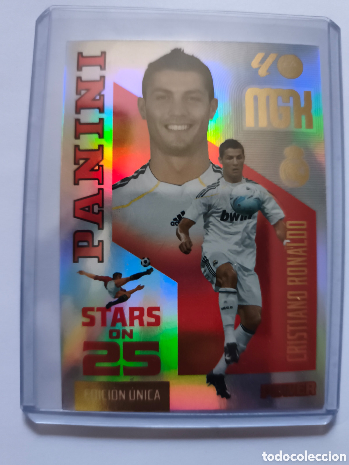 Cromos de f&uacute;tbol: MGK 26-27 STARS ON 25 CRISTIANO RONALDO