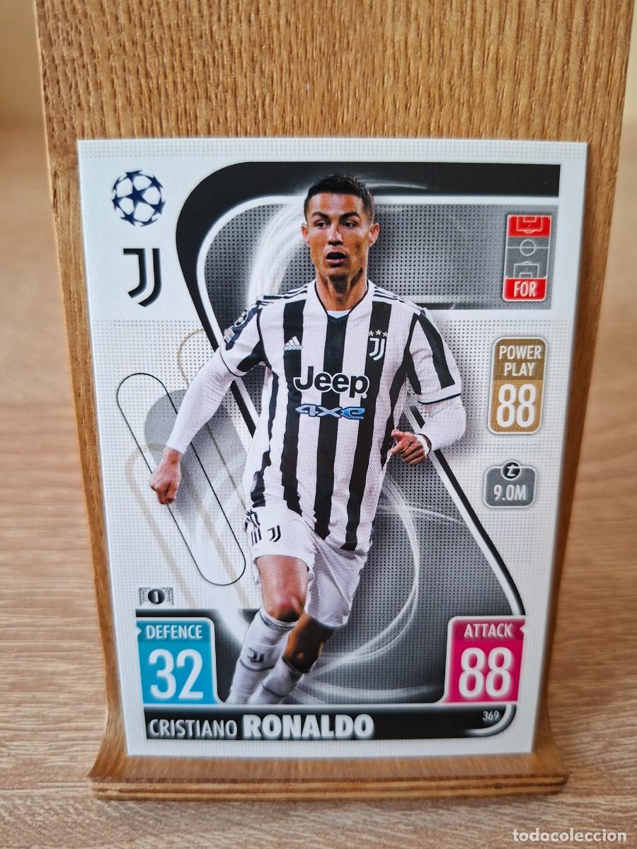 Cromos de f&uacute;tbol: Ronaldo #369 Juventus Topps Match Attax Champions League 2021 2022