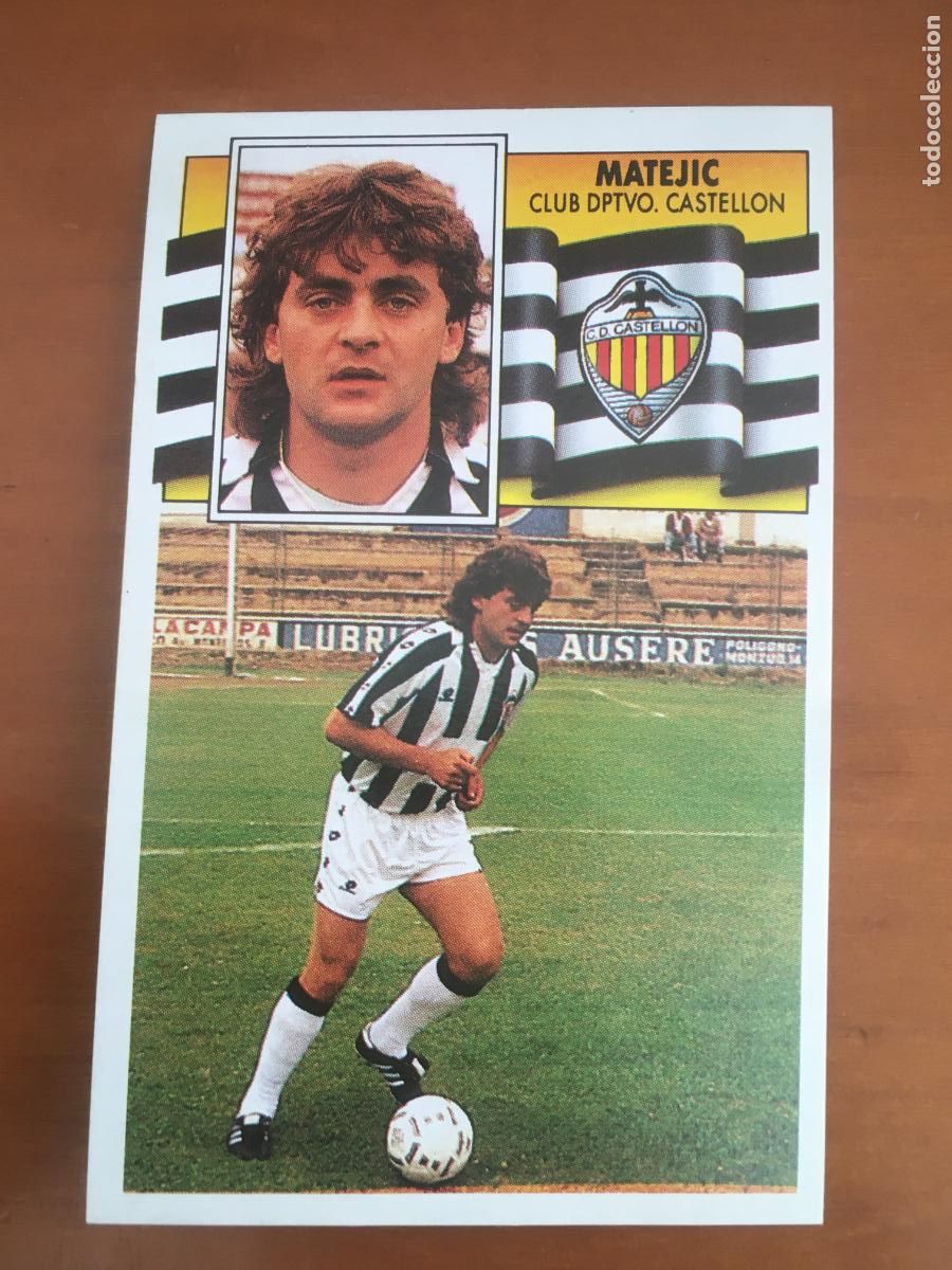 Cromos de f&uacute;tbol: matejic castellon fichaje n&ordm; 32 liga 90 91 1990 1991 ediciones este perfecto estado nuevo de sobre