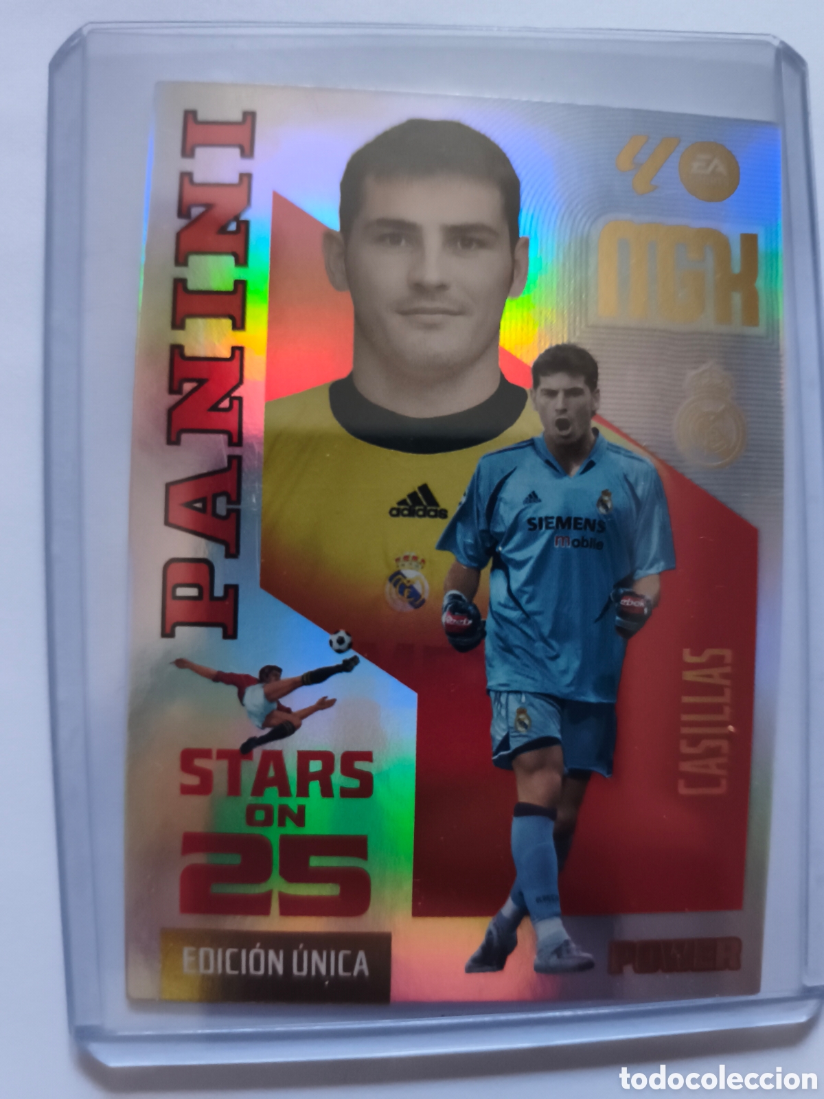 Cromos de f&uacute;tbol: MGK 26-27 STARSBON 25 CASILLAS