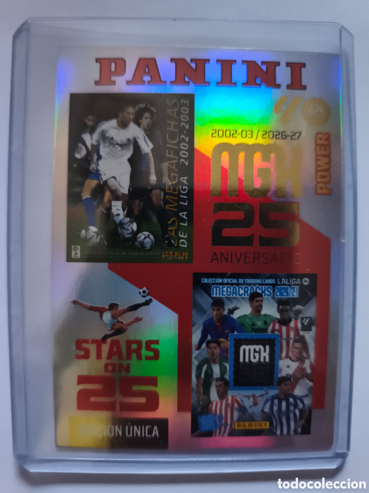 Cromos de f&uacute;tbol: MGK 26-27 STARS ON 25 2002-2003/2026-2027