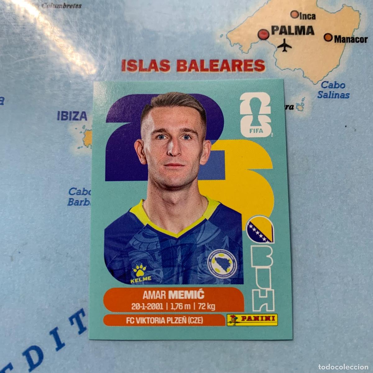 Cromos de f&uacute;tbol: Bosnia numero 16 cromo panini Mundial Fifa World Cup 2026