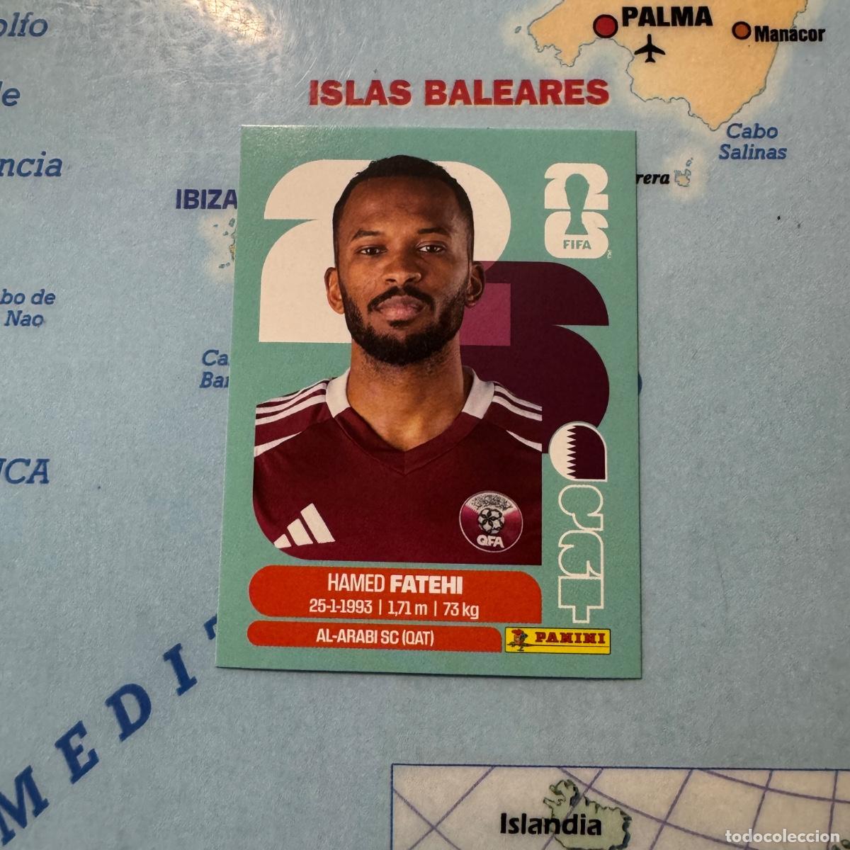 Football Stickers: Qatar numero 12 cromo panini Mundial Fifa World Cup 2026