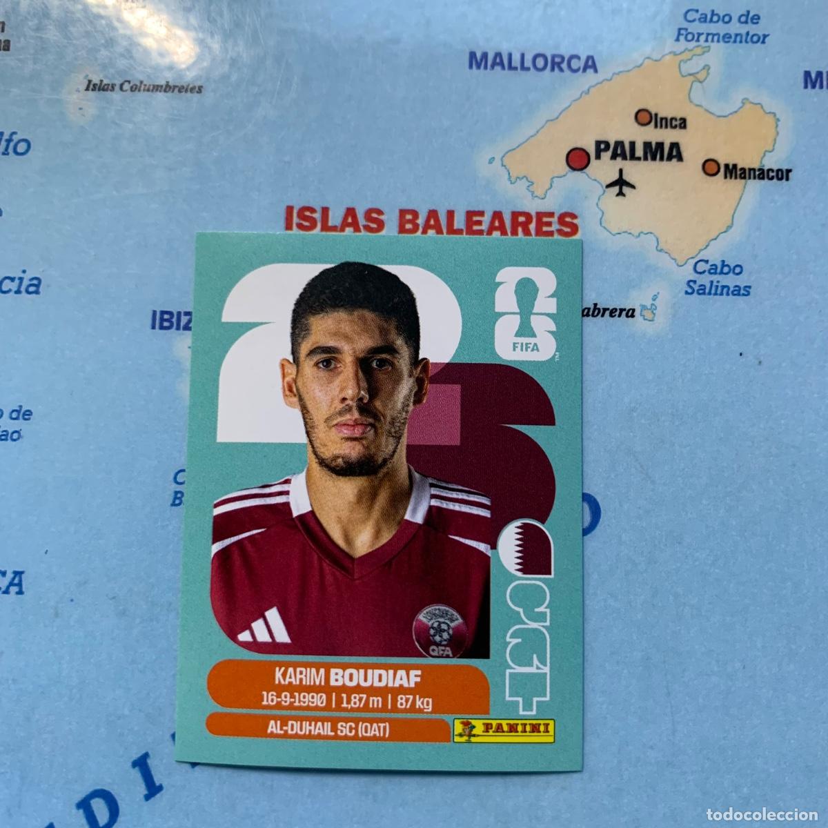 Cromos de Futebol: Qatar numero 10 cromo panini Mundial Fifa World Cup 2026