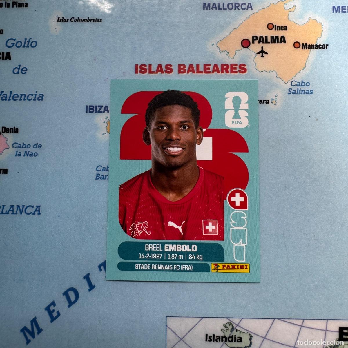 Cromos de Futebol: Suiza numero 17 cromo panini Mundial Fifa World Cup 2026