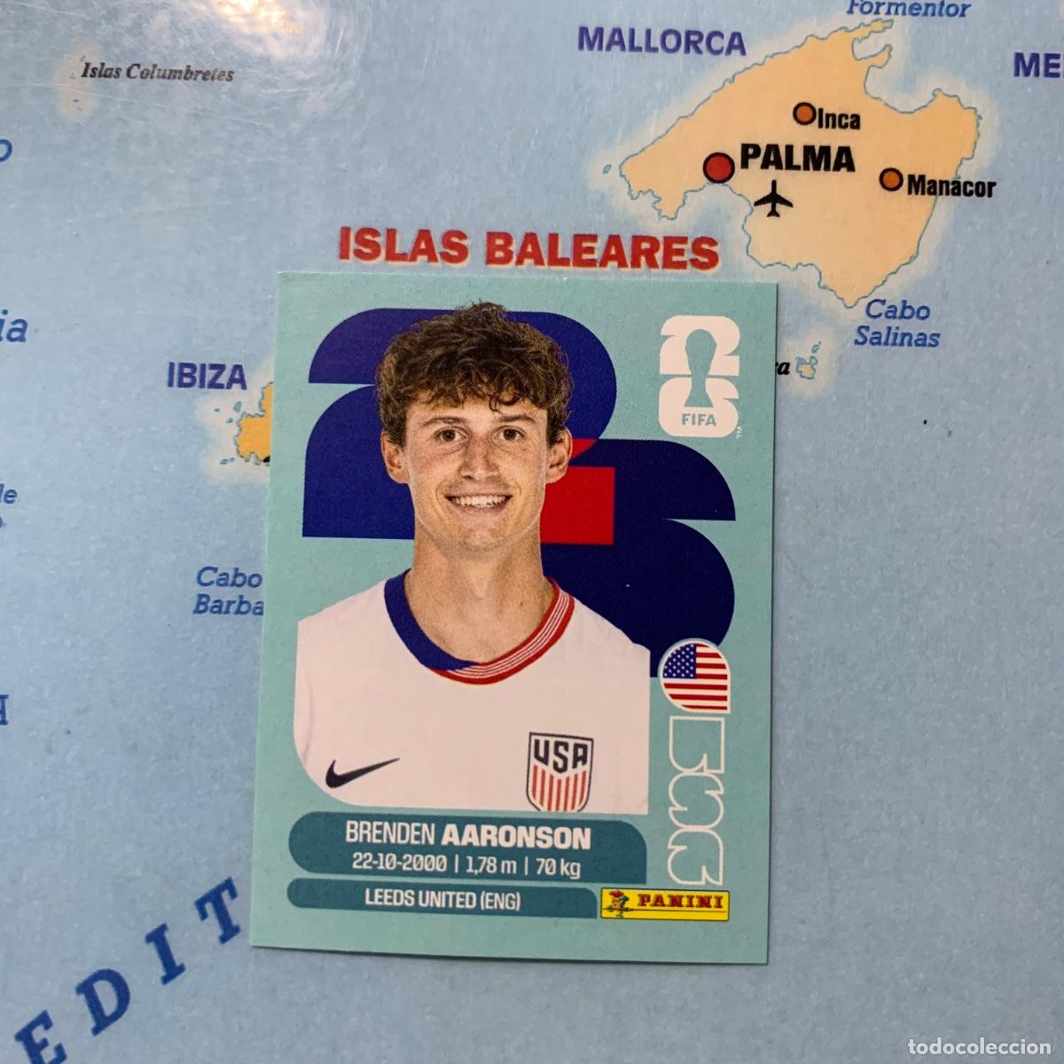Cromos de f&uacute;tbol: Estados Unidos n&uacute;mero 17 cromo panini Mundial Fifa World Cup 2026