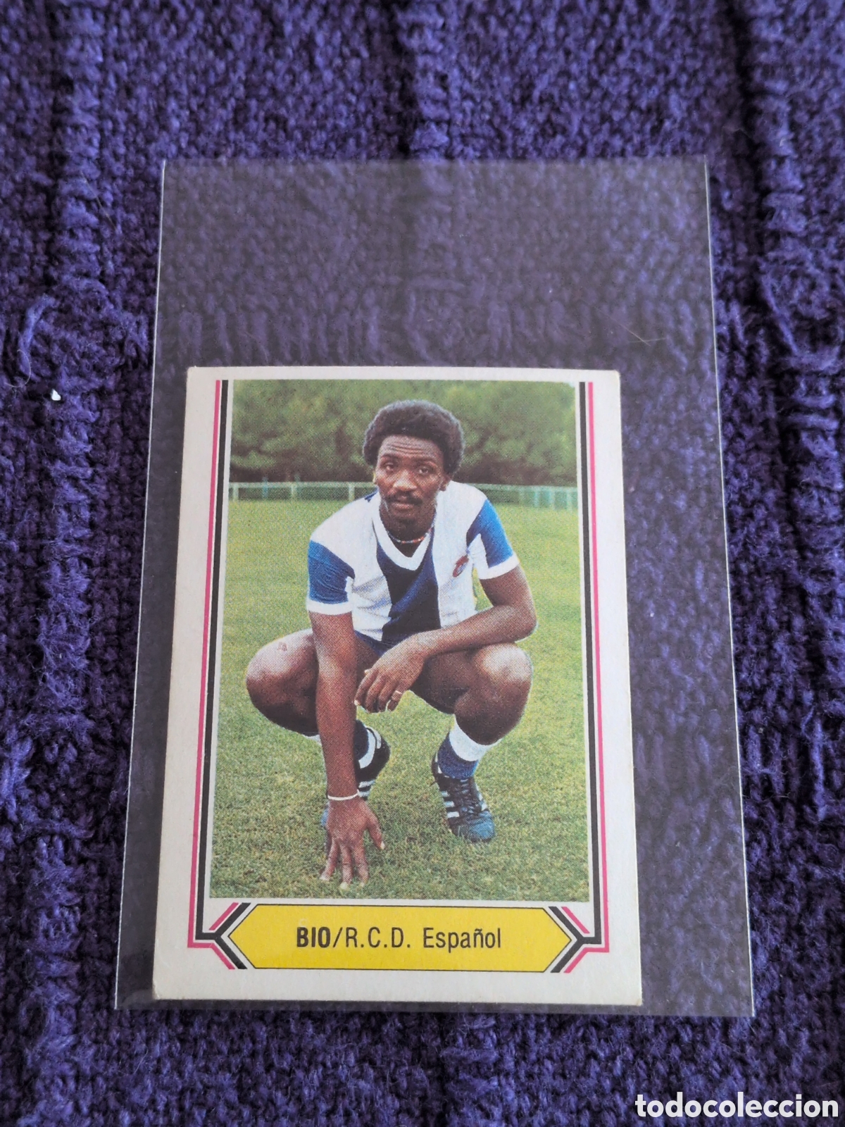 Football Stickers: Bio (Espa&ntilde;ol) Liga 80-81 ESTE. Nunca pegado, sin pegar