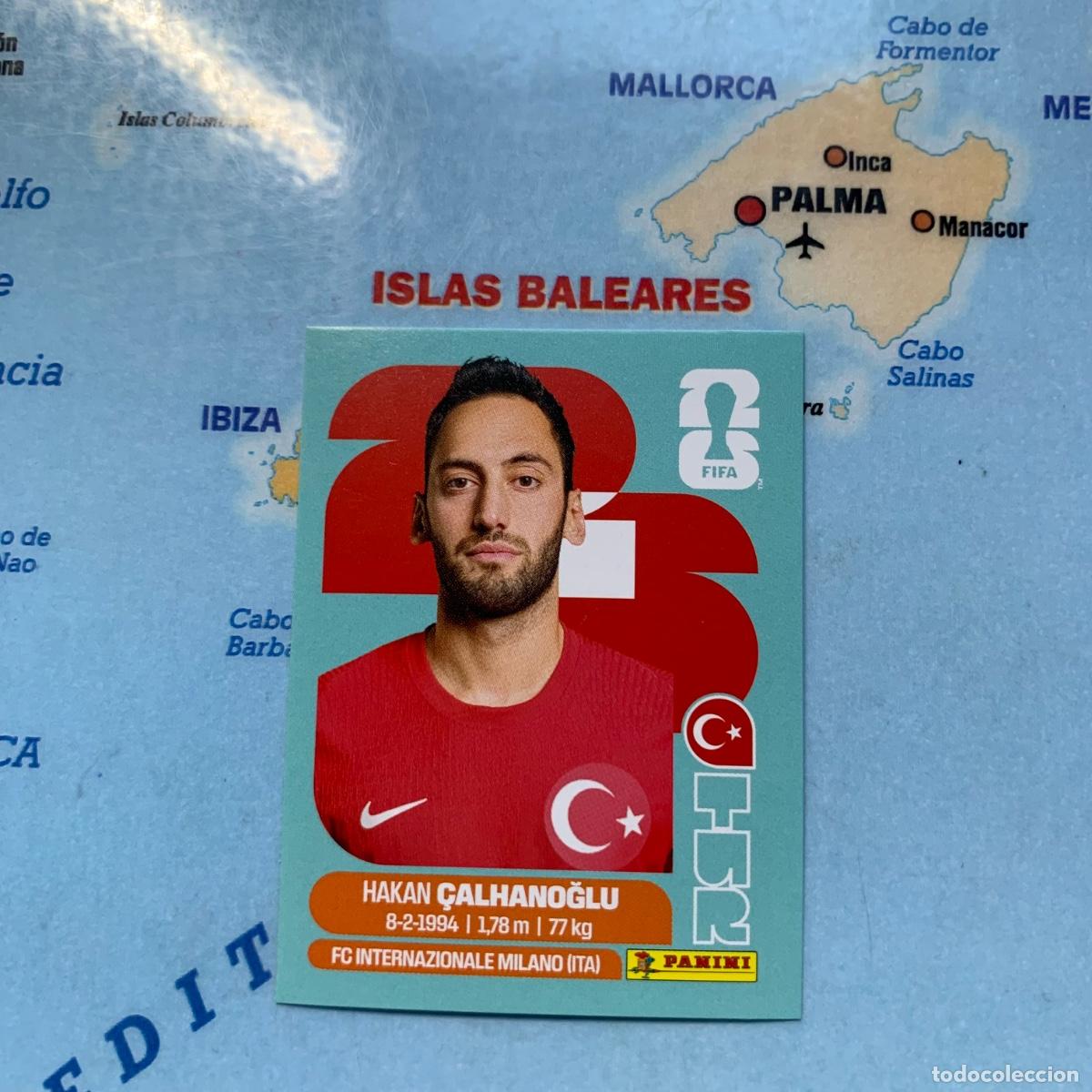 Cromos de f&uacute;tbol: Turquia n&uacute;mero 11 cromo panini Mundial Fifa World Cup 2026