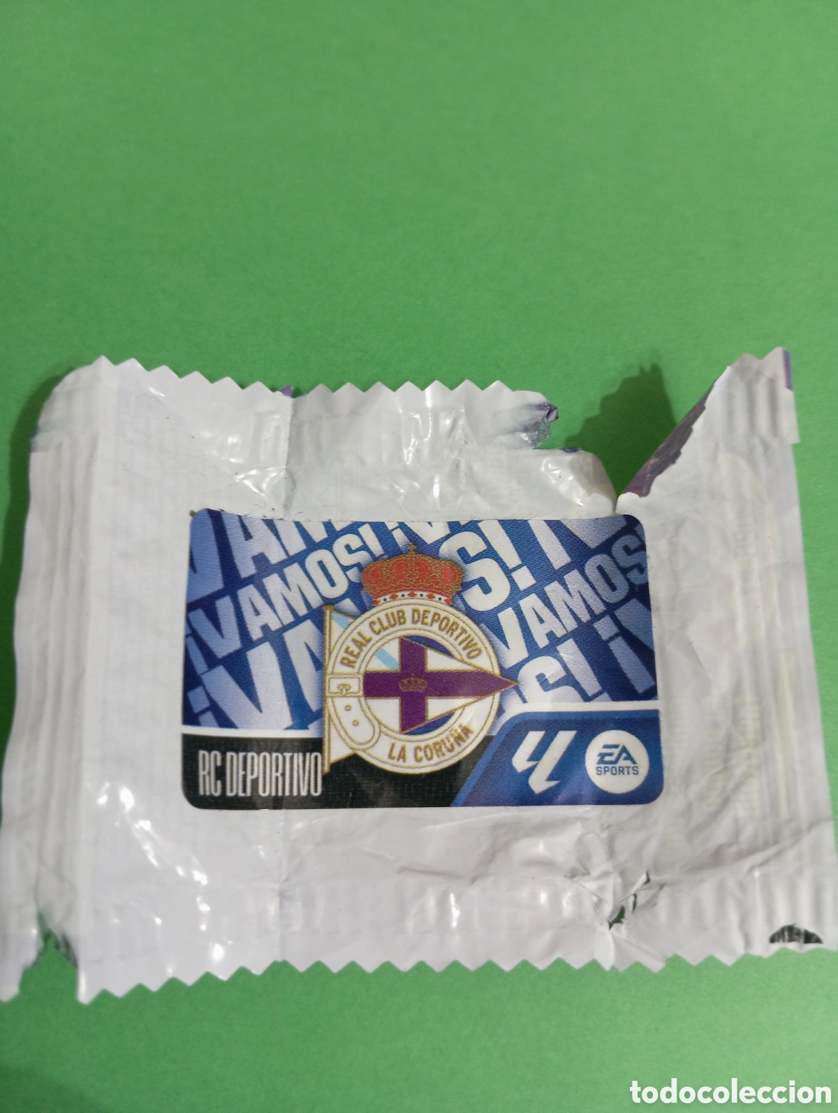 Cromos de f&uacute;tbol: Escudo del Deportivo de la Coru&ntilde;a / PANINI LIGA ESTE CHICLE LIGA 2026/2027
