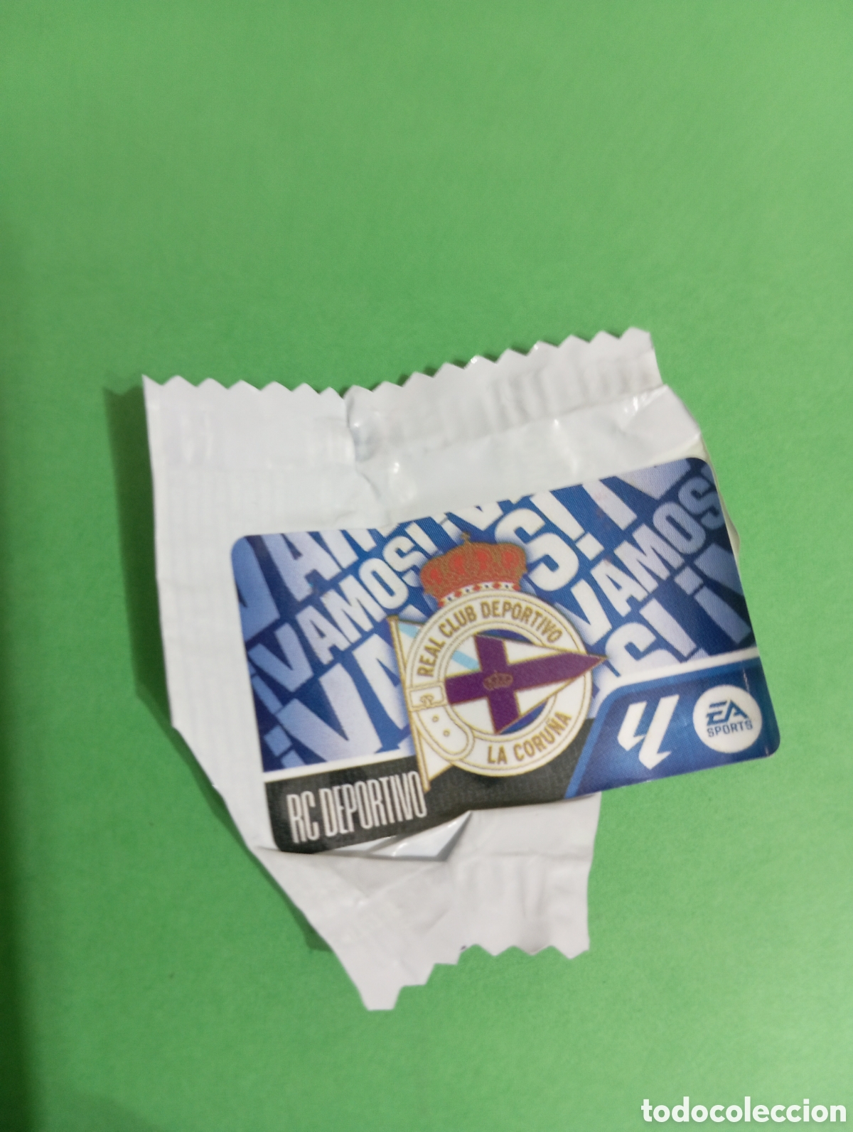 Cromos de f&uacute;tbol: Escudo del Deportivo de la Coru&ntilde;a / PANINI LIGA ESTE CHICLE LIGA 2026/2027