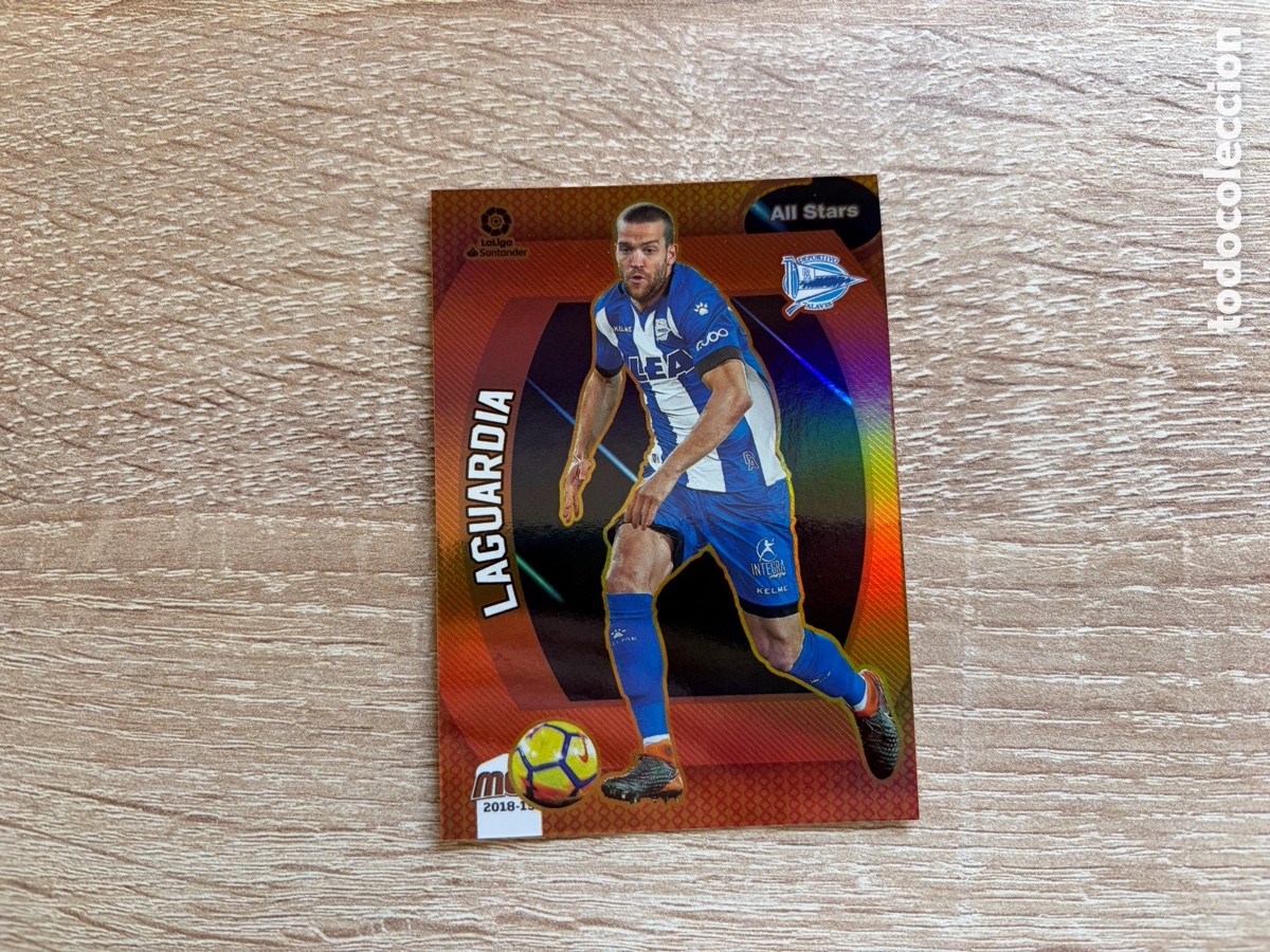 Cromos de f&uacute;tbol: 27 LAGUARDIA ALL STARS BRONCE MEGACRACKS MGK 2018 2019 18 19 D ALAV&Eacute;S