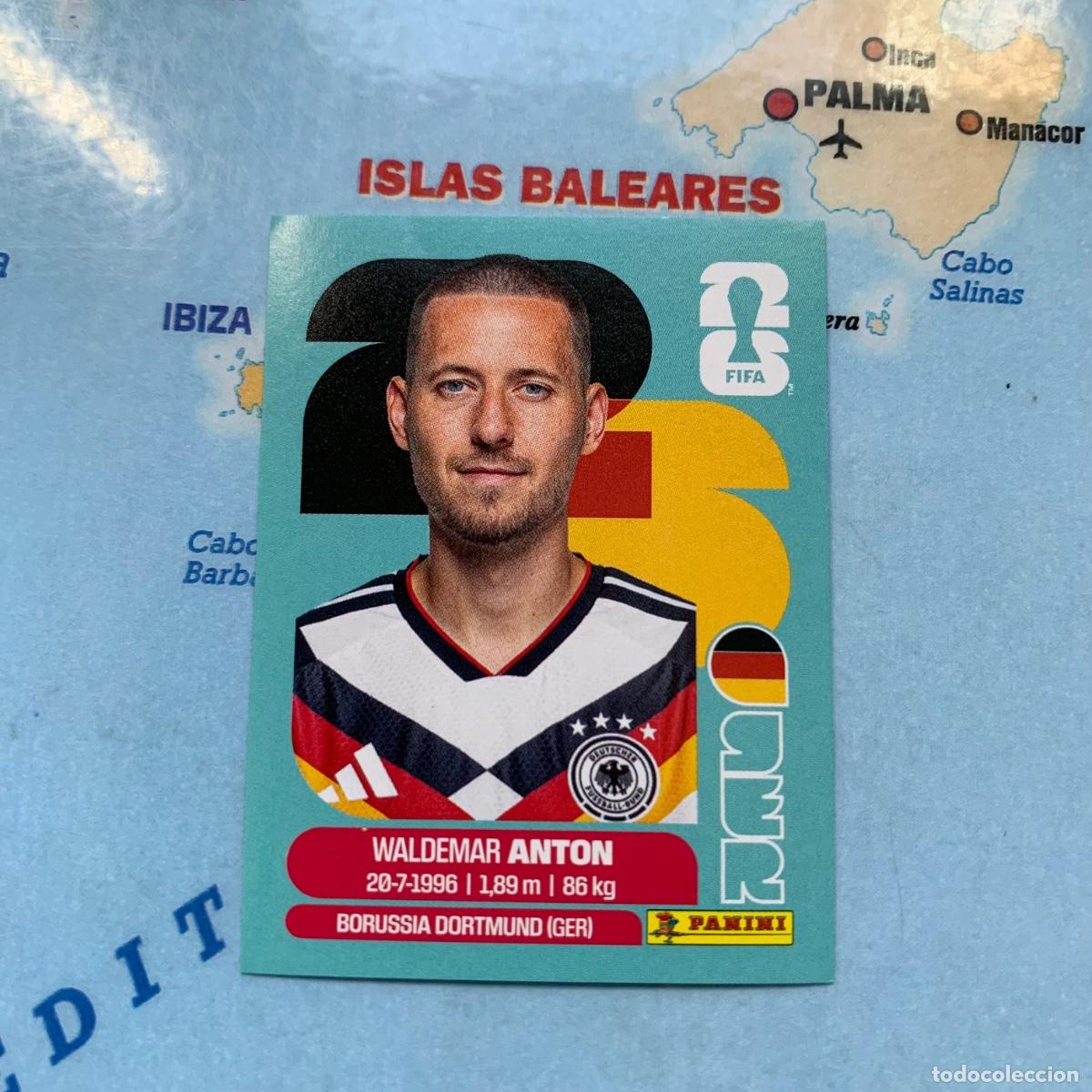 Cromos de f&uacute;tbol: Alemania n&uacute;mero 7 cromo panini Mundial Fifa World Cup 2026