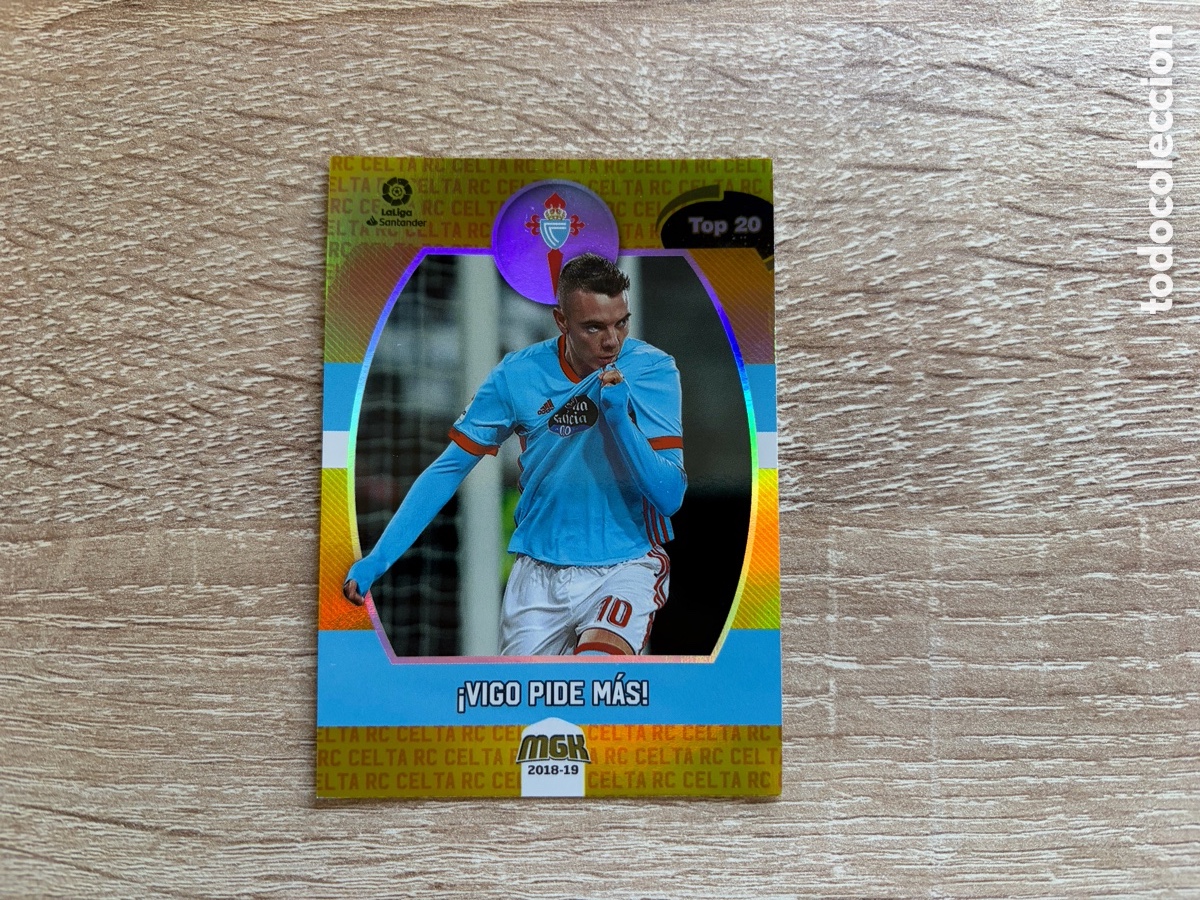 Cromos de f&uacute;tbol: 158 TOP 20 MEGACRACKS MGK 2018 2019 18 19 RC CELTA