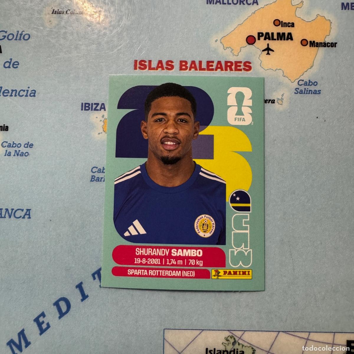 Cromos de f&uacute;tbol: Curazao n&uacute;mero 8 cromo panini Mundial Fifa World Cup 2026