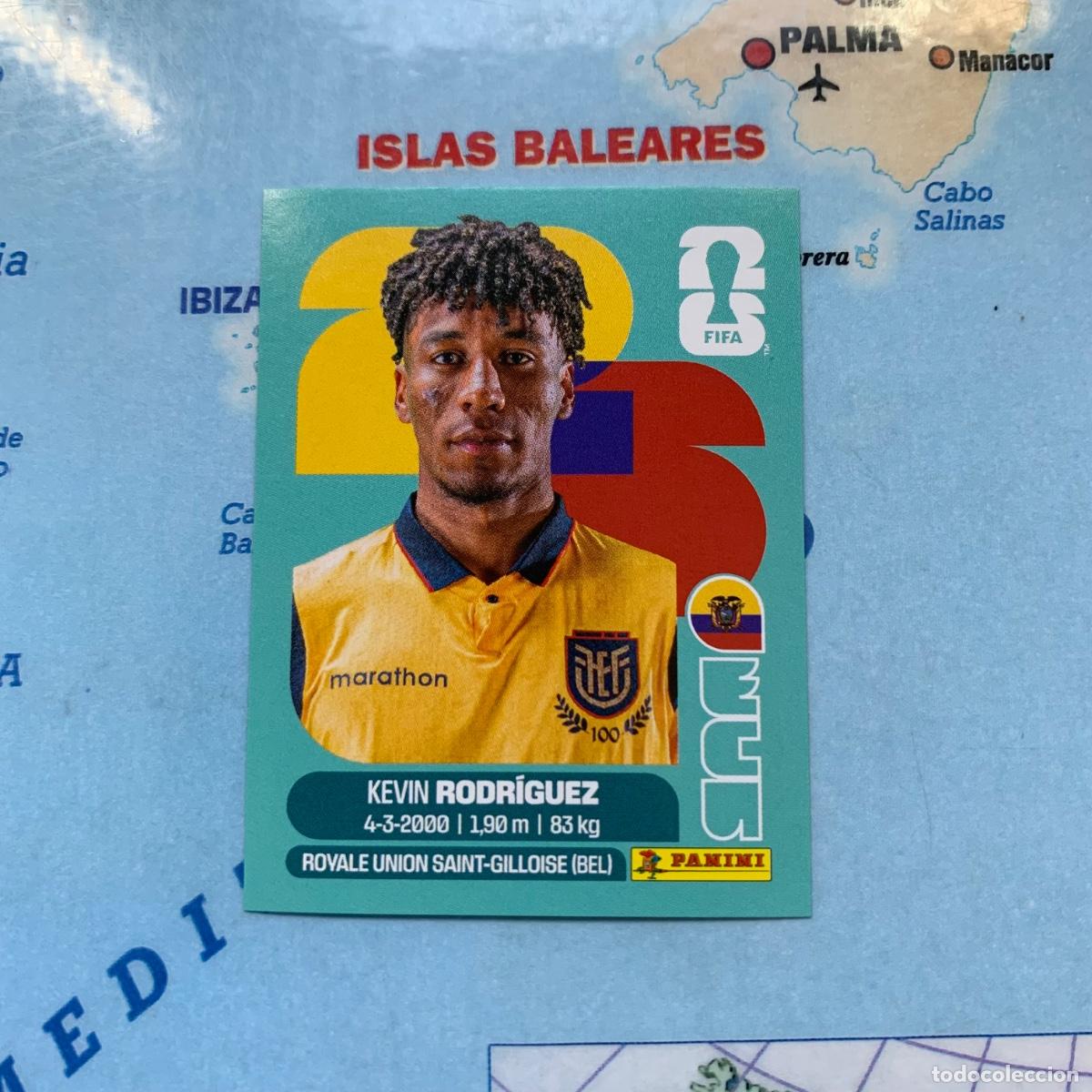 Cromos de f&uacute;tbol: Ecuador n&uacute;mero 19 cromo panini Mundial Fifa World Cup 2026