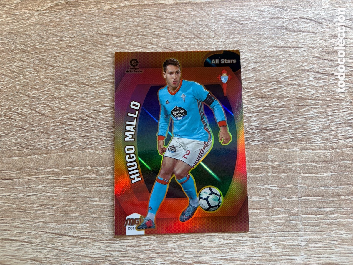 Cromos de f&uacute;tbol: 162 HUGO MALLO ALL STARS BRONCE MEGACRACKS MGK 2018 2019 18 19 RC CELTA