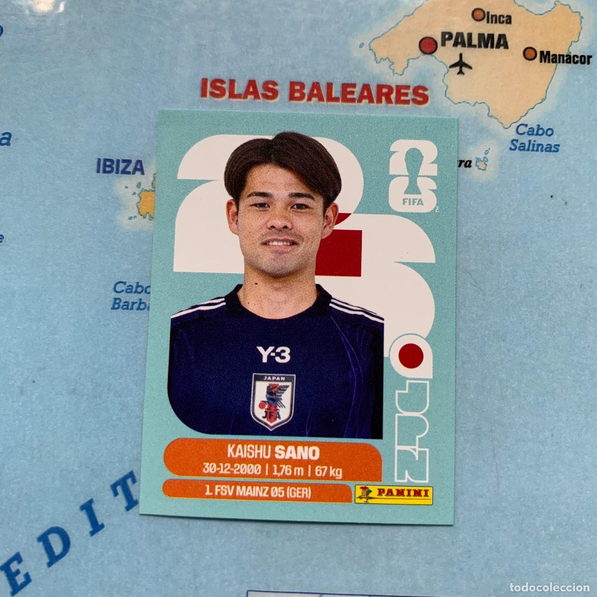 Cromos de f&uacute;tbol: Japon n&uacute;mero 8 cromo panini Mundial Fifa World Cup 2026