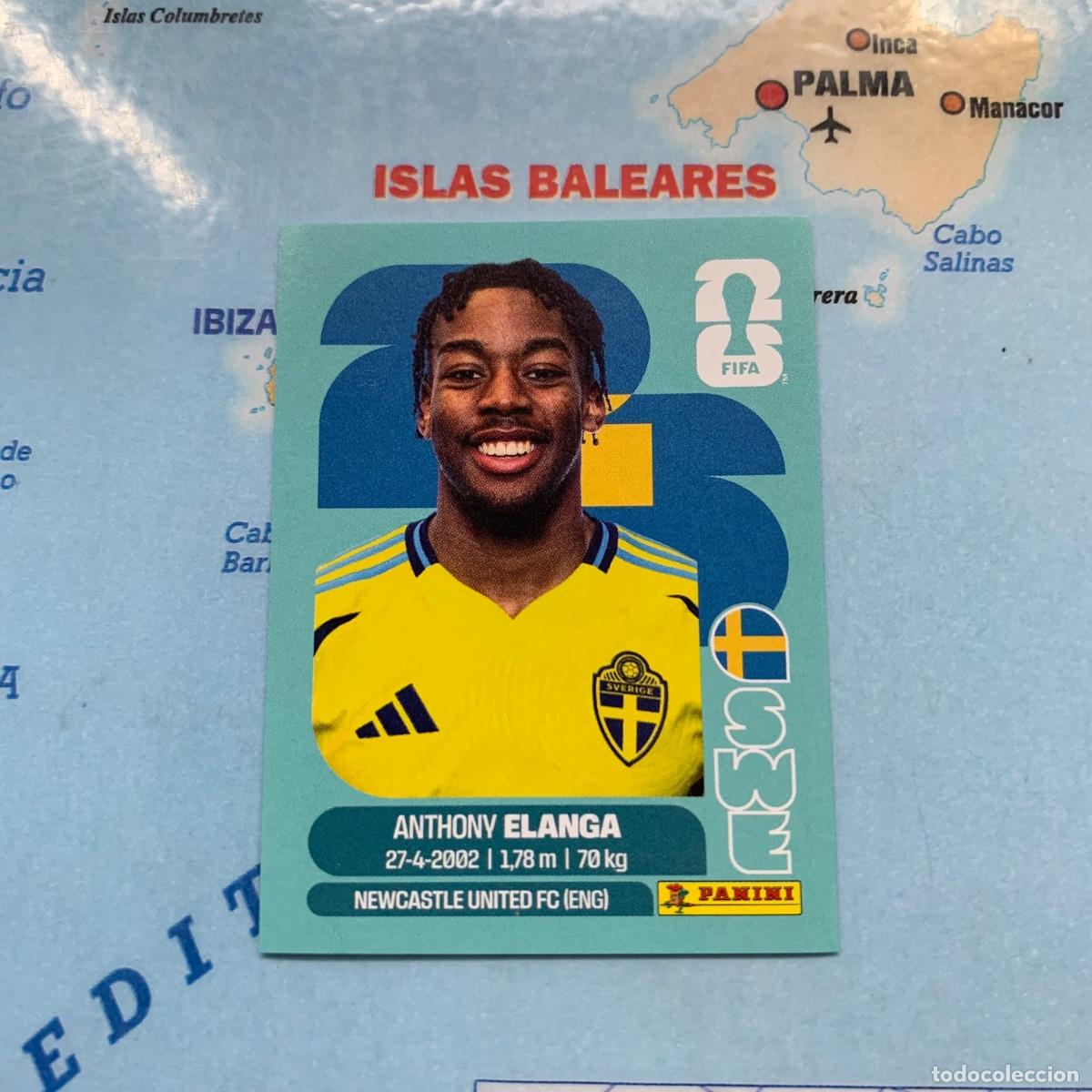Cromos de f&uacute;tbol: Suecia n&uacute;mero 18 cromo panini Mundial Fifa World Cup 2026