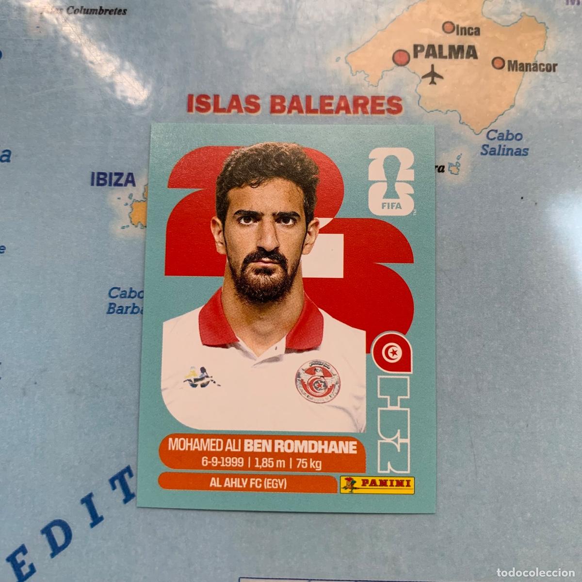 Cromos de f&uacute;tbol: T&uacute;nez n&uacute;mero 12 cromo panini Mundial Fifa World Cup 2026
