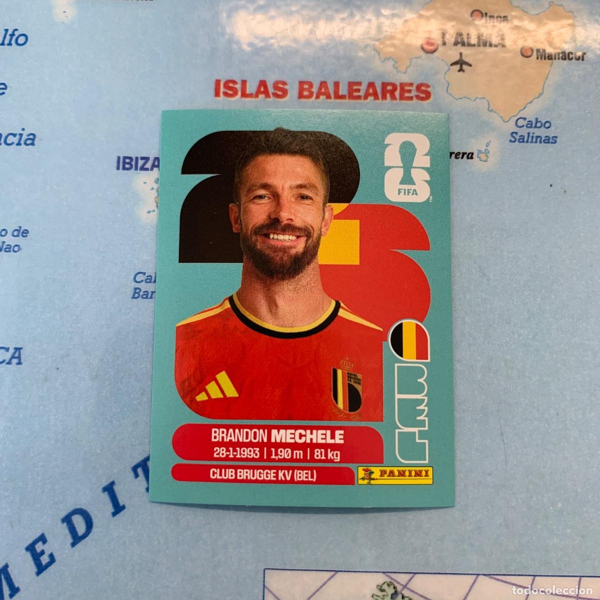 Cromos de f&uacute;tbol: B&eacute;lgica n&uacute;mero 6 cromo panini Mundial Fifa World Cup 2026