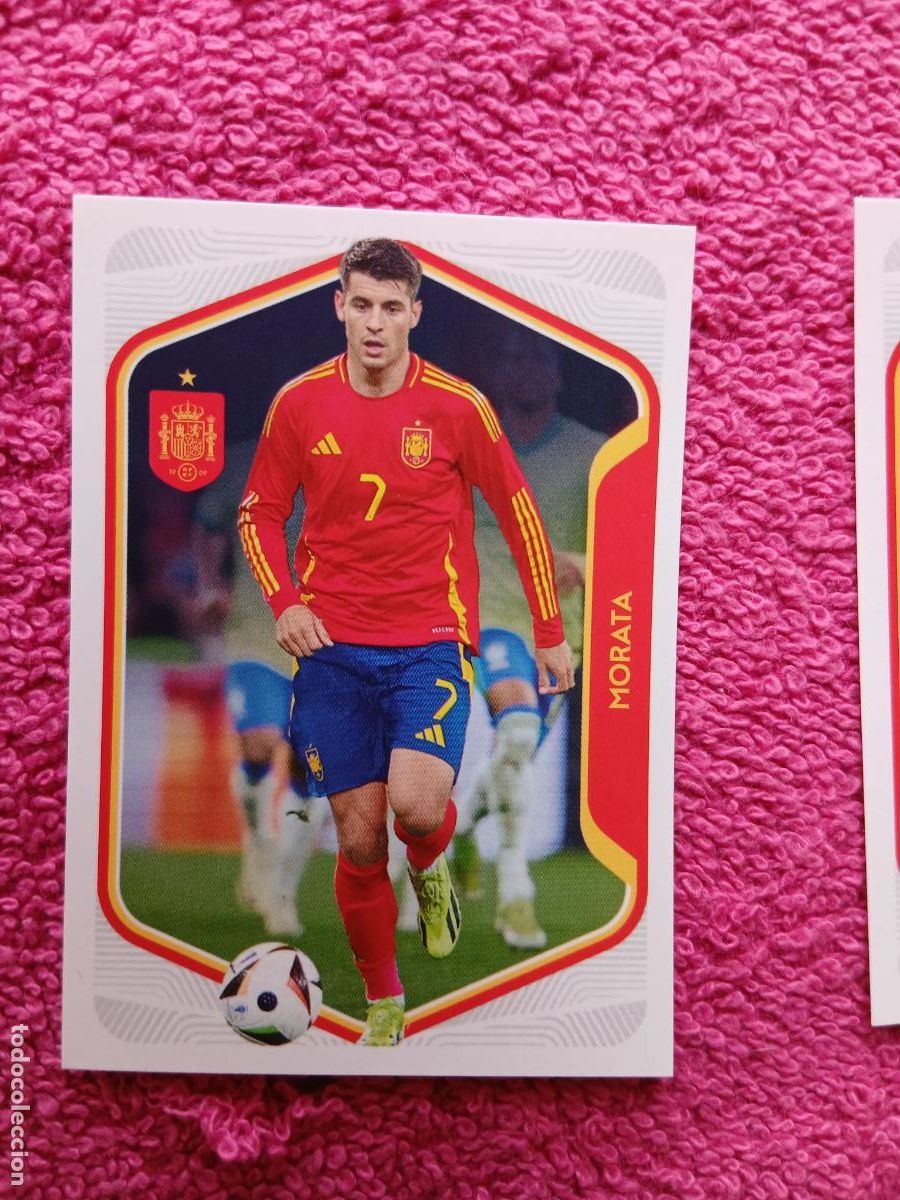 Cromos de f&uacute;tbol: espa&ntilde;a 2026 55 morata selecci&oacute;n espa&ntilde;ola panini carrefour family (A)