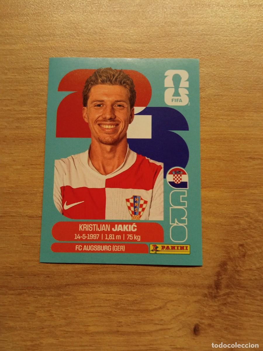Cromos de f&uacute;tbol: Jakic, cromo 8, Croacia,, mundial 2026, Panini