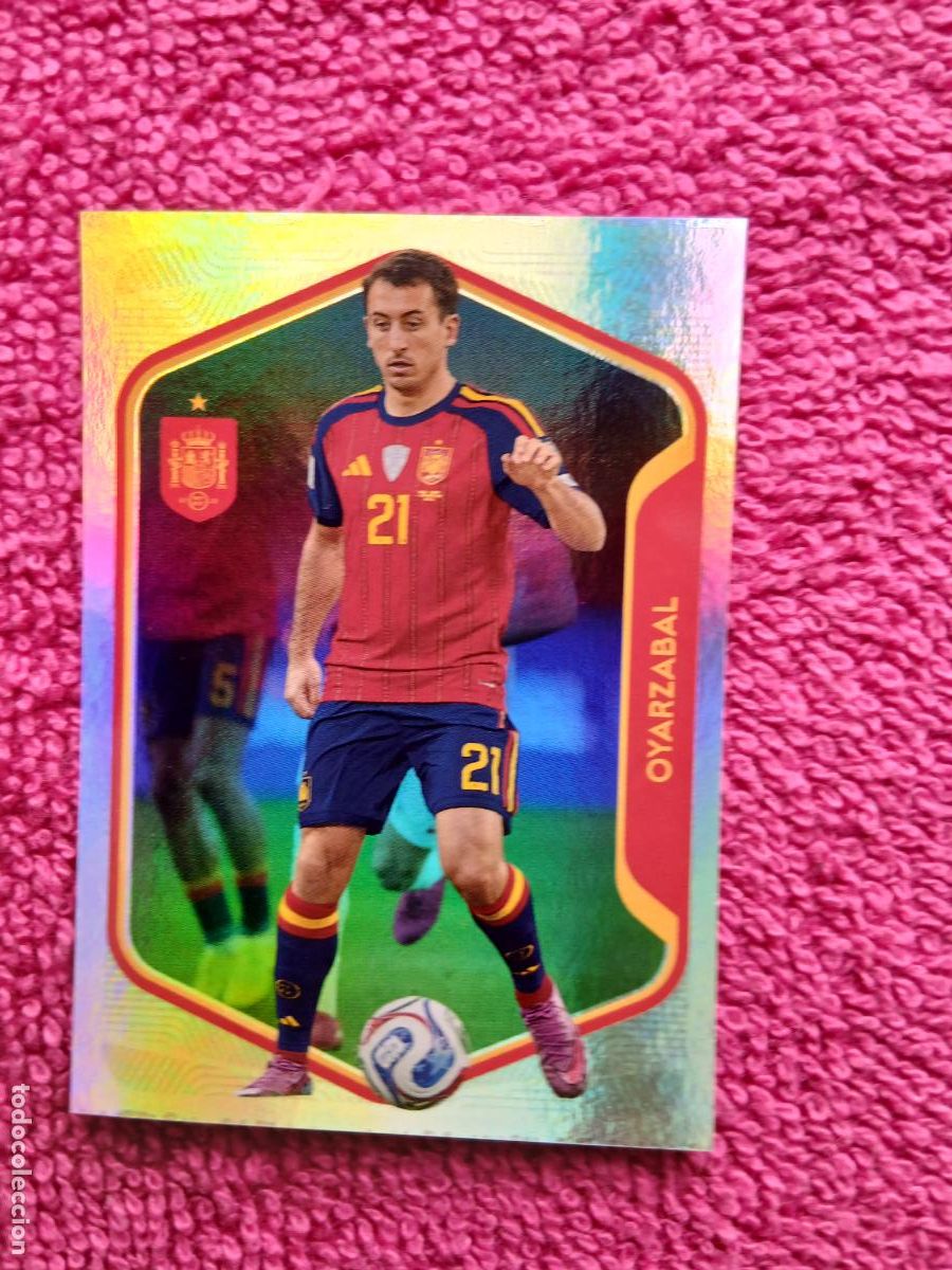 Cromos de f&uacute;tbol: espa&ntilde;a 2026 52 oyarzabal selecci&oacute;n espa&ntilde;ola panini carrefour family (A)