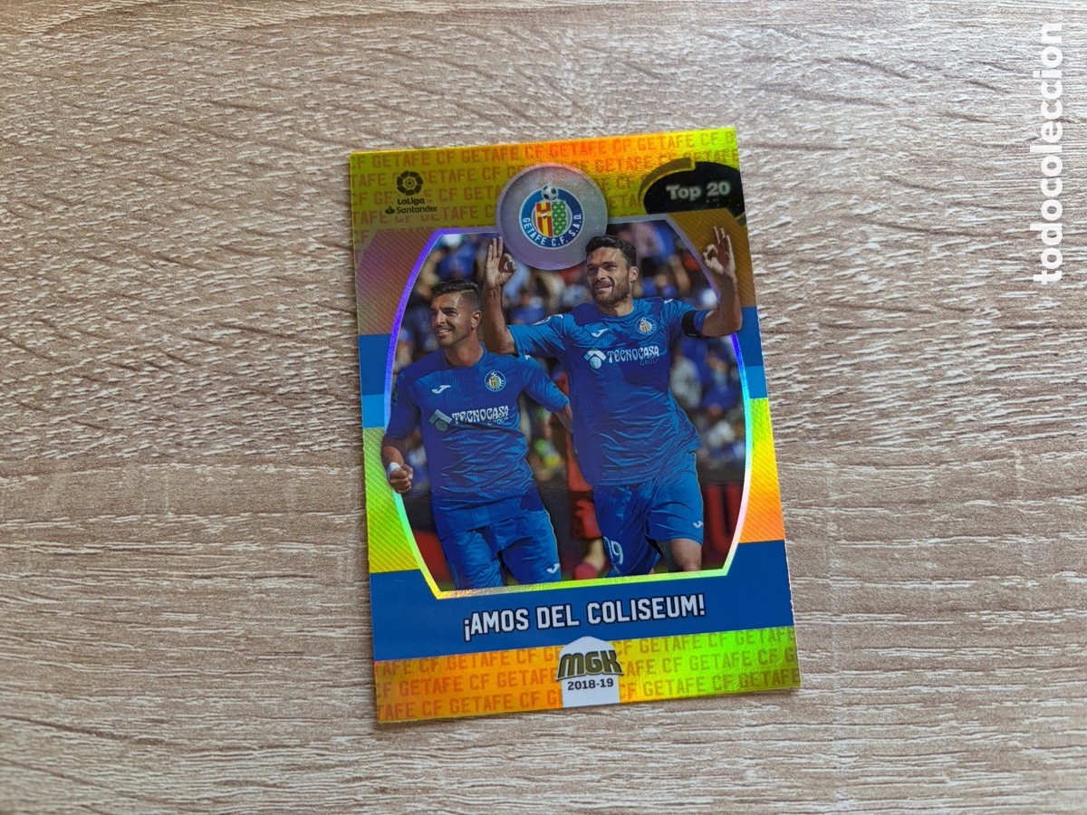 Cromos de f&uacute;tbol: 239 TOP 20 MEGACRACKS MGK 2018 2019 18 19 GETAFE CF
