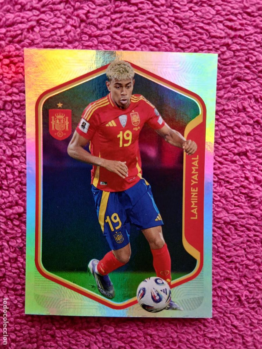 Cromos de f&uacute;tbol: espa&ntilde;a 2026 50 lamine yamal selecci&oacute;n espa&ntilde;ola panini carrefour family (A)