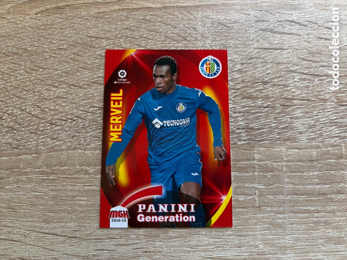 Cromos de f&uacute;tbol: 240 MERVEIL PANINI GENERATION MEGACRACKS MGK 2018 2019 18 19 GETAFE CF