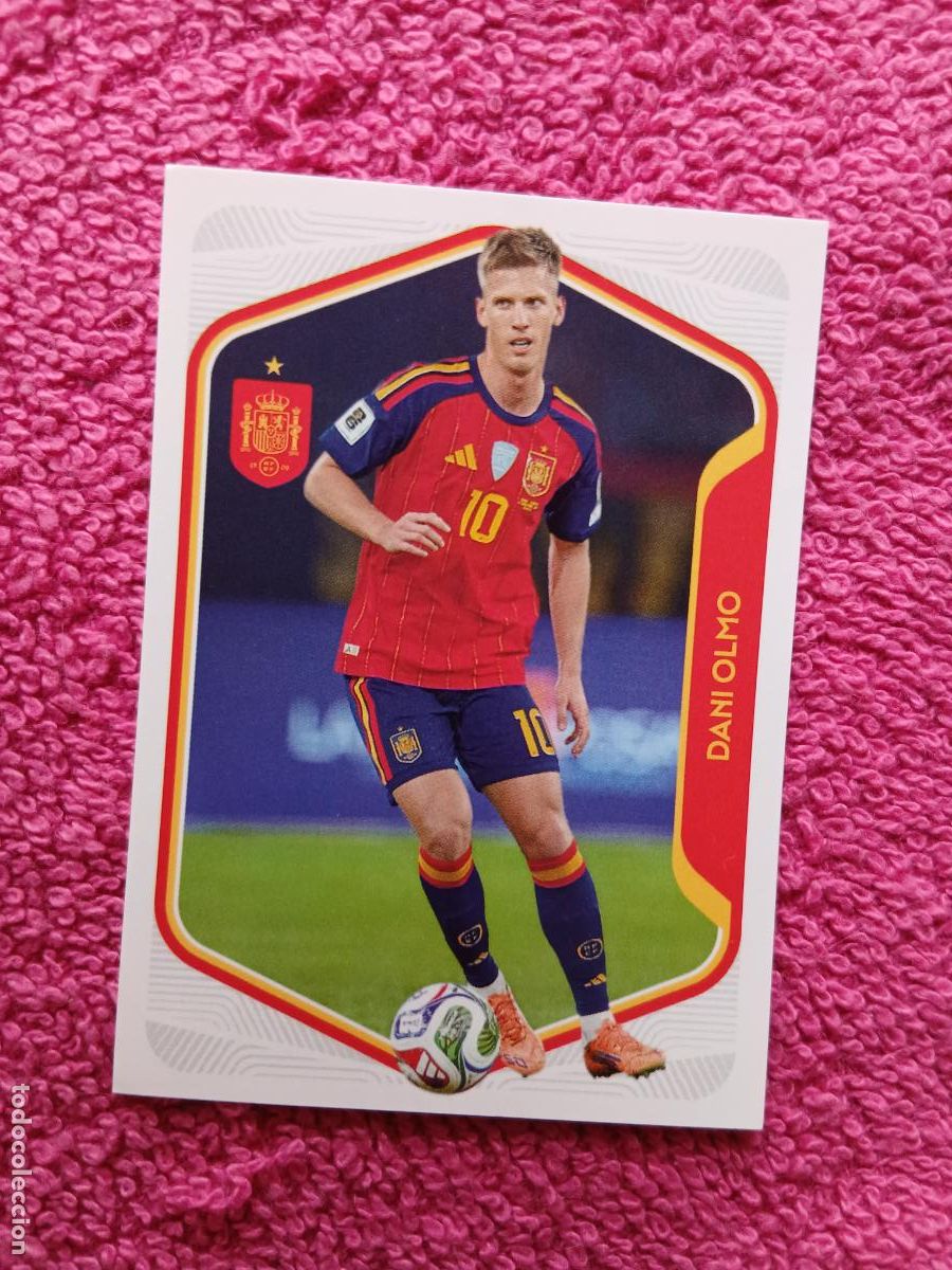 Cromos de f&uacute;tbol: espa&ntilde;a 2026 48 dani olmo selecci&oacute;n espa&ntilde;ola panini carrefour family (A)