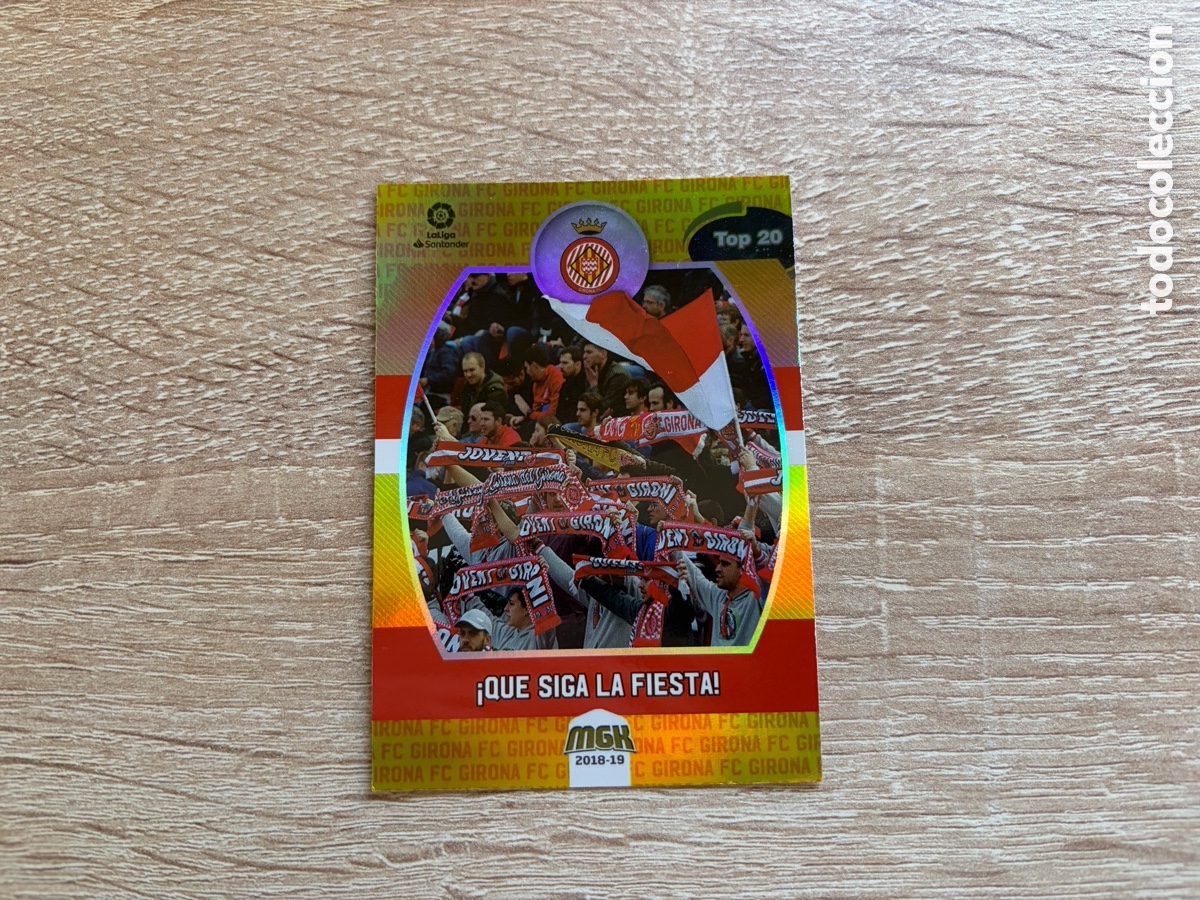 Cromos de f&uacute;tbol: 266 TOP 20 MEGACRACKS MGK 2018 2019 18 19 GIRONA FC