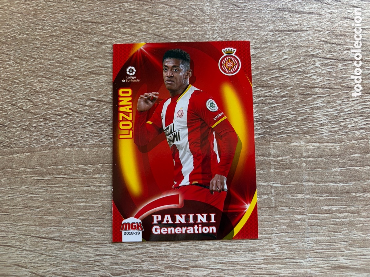 Cromos de f&uacute;tbol: 267 LOZANO PANINI GENERATION MEGACRACKS MGK 2018 2019 18 19 GIRONA FC