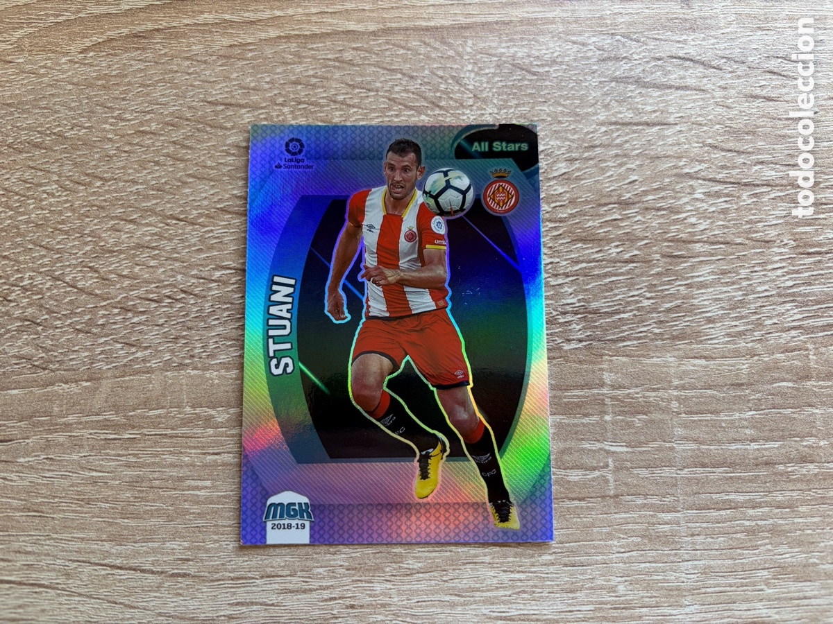 Cromos de f&uacute;tbol: 269 STUANI ALL STARS PLATA MEGACRACKS MGK 2018 2019 18 19 GIRONA FC