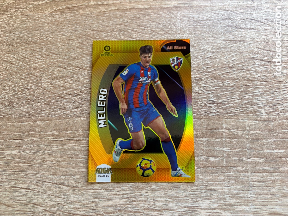 Cromos de f&uacute;tbol: 295 MELERO ALL STARS ORO MEGACRACKS MGK 2018 2019 18 19 SD HUESCA
