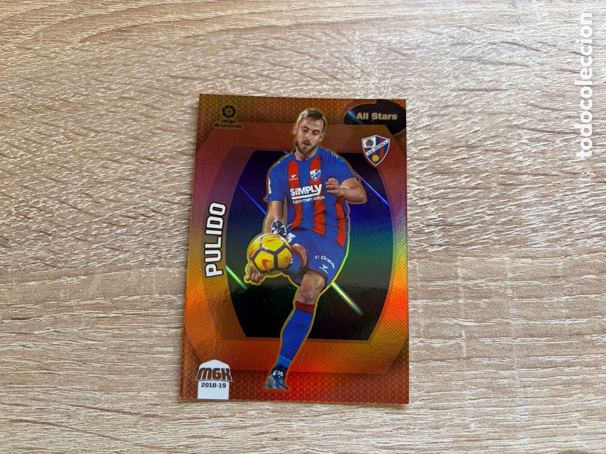 Cromos de f&uacute;tbol: 297 PULIDO ALL STARS BRONCE MEGACRACKS MGK 2018 2019 18 19 SD HUESCA