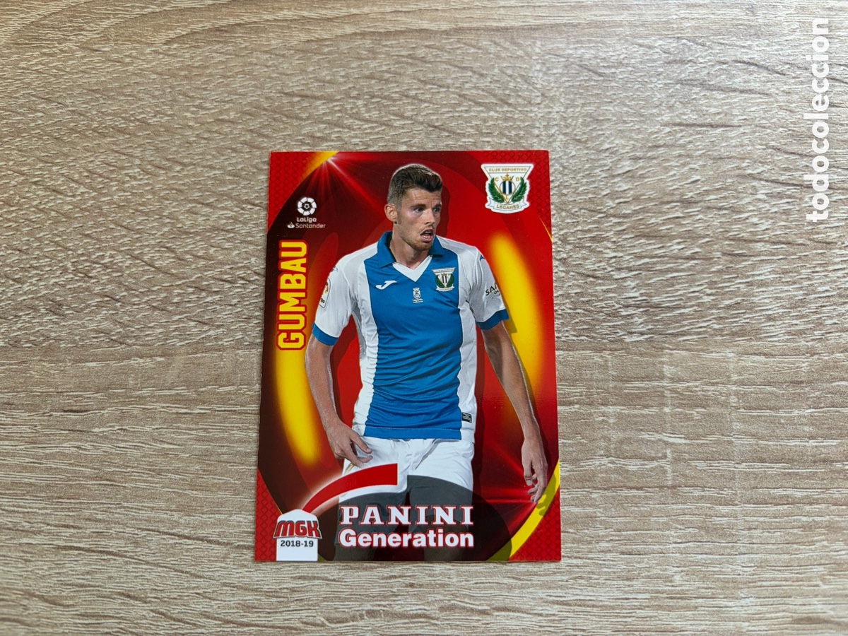Cromos de f&uacute;tbol: 321 GUMBAU PANINI GENERATION MEGACRACKS MGK 2018 2019 18 19 CD LEGAN&Eacute;S