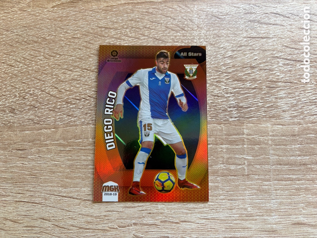 Cromos de f&uacute;tbol: 324 DIEGO RICO ALL STARS BRONCE MEGACRACKS MGK 2018 2019 18 19 CD LEGAN&Eacute;S